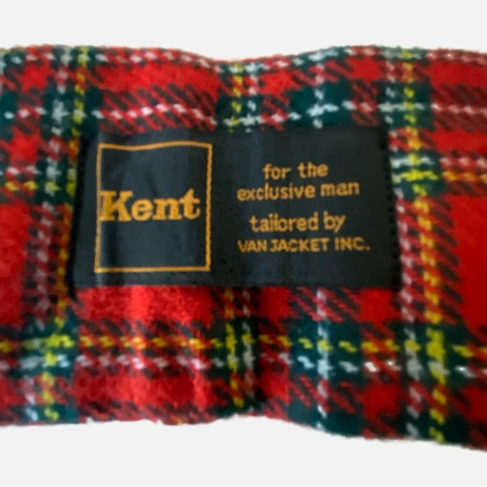 Men’s Scarf, Kent for the Exclusive Man Plaid Tie Scarf